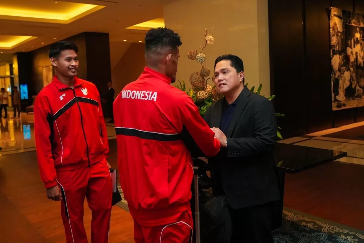 Rombongan pemain timnas Indonesia tiba di Sydney