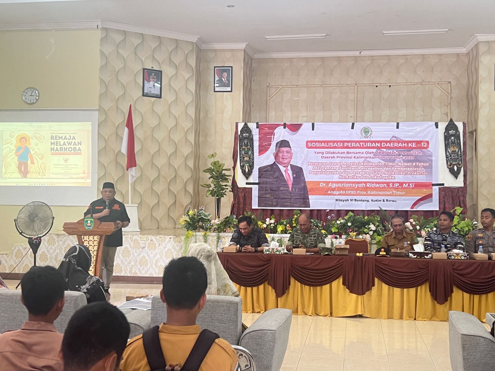 Melindungi Generasi Muda, Dr. Agusriansyah Ridwan Edukasi Masyarakat Sangkulirang Soal Bahaya Narkotika